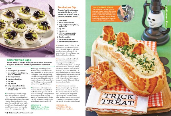 Celebrate with Woman s World - Halloween Treats: 109 Recipes, Cocktails, Snacks, Dinner, Cakes, Minis, Cupcakes, + Delicious Thanksgiving Ideas Online now - Image 3