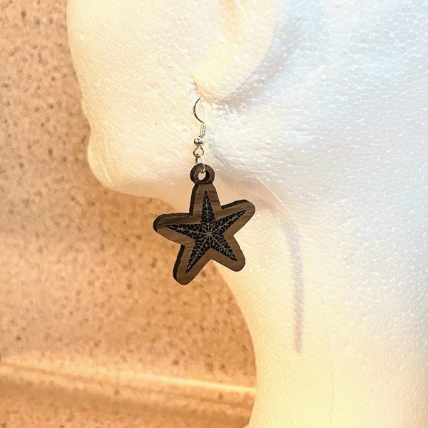Geometric Starfish Earrings Sale - Image 3