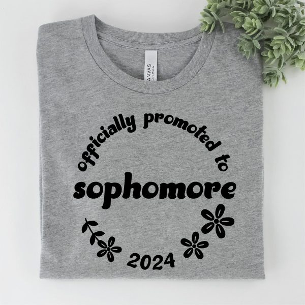 Officially Promoted to Sophomore Graphic - Next Grade Level Graphic For Sale