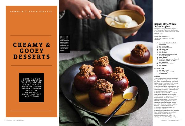 Pumpkin & Apple Recipes - 80+ Ways To Savor Fall Flavors, Comforting Soups, Stews, Stuffing, Mac & Cheese, Easy Pies, Quick Breads, Cookies & Bars, Decadent Fall Desserts, Warming Ciders & More! For Discount - Image 4