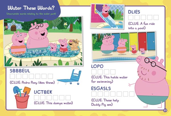 Peppa Pig - Make a Splash Issue 24: Imagine, Create & Play With Peppa, Ride A Water Slide, Visit The Beach, Find Sunken Treasure, Big Boats, Story Time, Puzzles, Mazes, Activities, Interactive & More! Discount - Image 2
