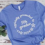 Officially Promoted to 5th Grader Graphic - Last Day of Fourth Grade Graphic Cheap - Image 2