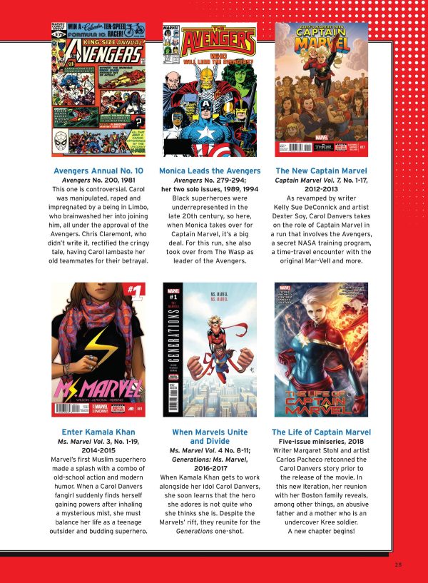 Marvels - Unofficial Guide: MCU, New Movies, Behind-the-Scenes, Carol Danvers, Captain & Ms. Marvel Origins, Hollywood, Storylines, Thanos, DeConnick Revamp, Kamala Khan, Heroes & Villains! on Sale - Image 4