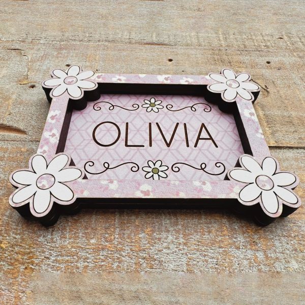 Customizable Daisy Trinket Tray Cheap - Image 4