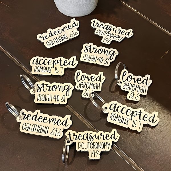 Who God Says You Are Keychain and Magnet (Set of 10) Sale