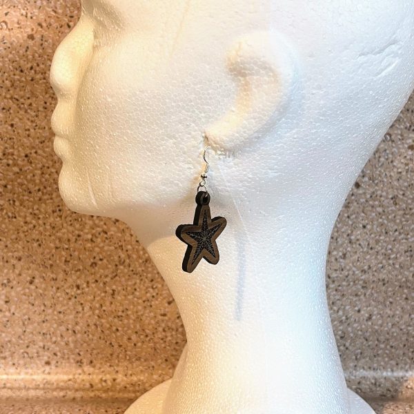Geometric Starfish Earrings Sale - Image 4