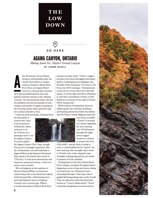 Explore - The Fall Unlikely Hiking Guide 2024: Adaptive Sports Associations, Become A Wilderness Tripper, Innovative Gear Trends, Waterfall Hunting In Ontario, Canada s Search-And-Rescue Teams & More! Sale - Image 3