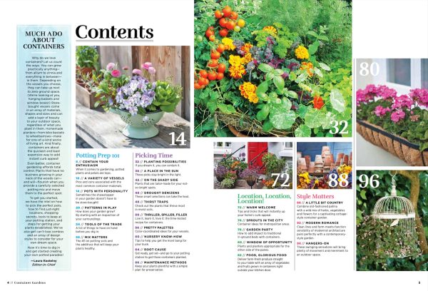 GARDEN STYLE - Guide to Container Gardening With 197 Beautiful & Colorful Ideas! DIY Tips and Ideas Using Planters, Pots, Flowers To Create Your Own Garden Oasis! on Sale - Image 2