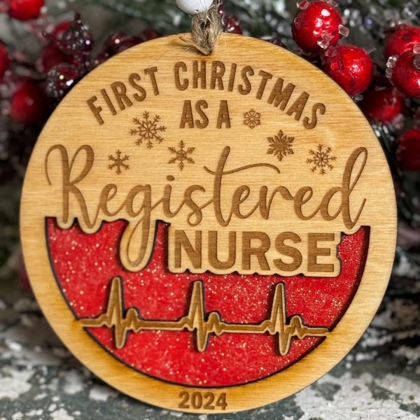 First Christmas Nurse RN Ornament Sale