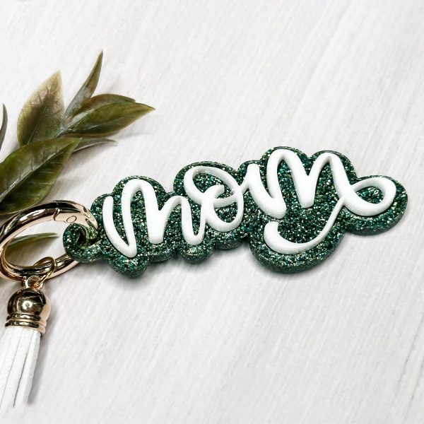 Layered Mom Keychain Online Sale - Image 3