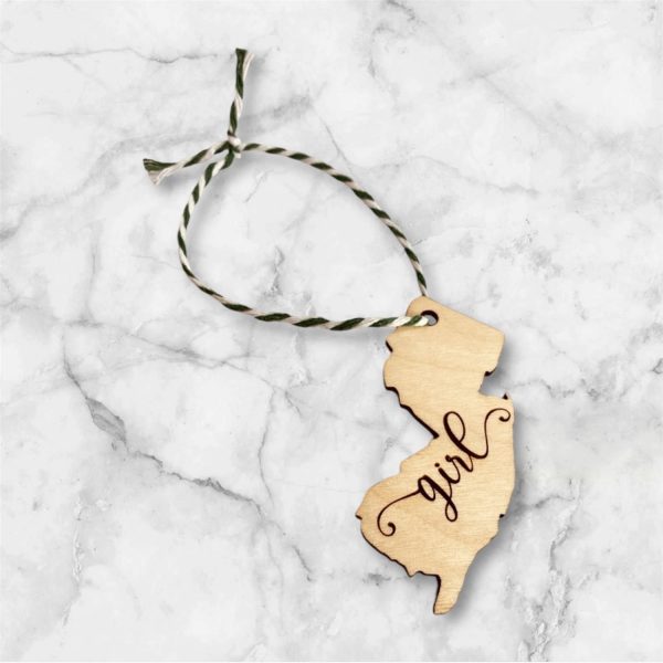 New Jersey Girl State Ornament NJ Sale - Image 2