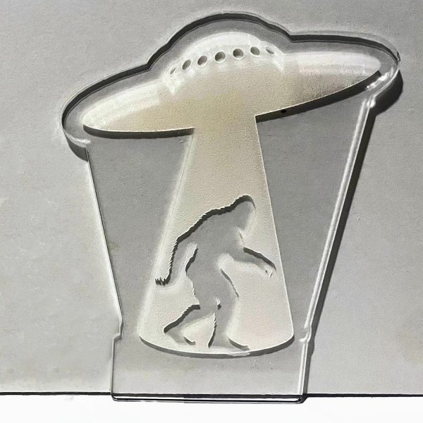 Bigfoot Sasquatch Galactic Field Trip LED Nightlight Insert For Cheap - Image 2