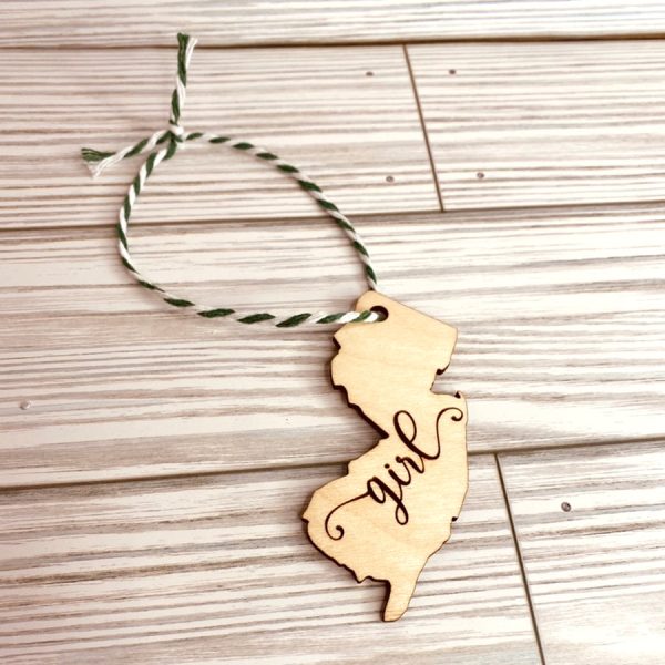 New Jersey Girl State Ornament NJ Sale - Image 4