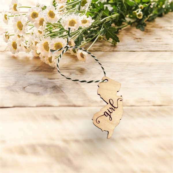 New Jersey Girl State Ornament NJ Sale