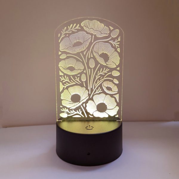 Poppies LED Nightlight Insert Online