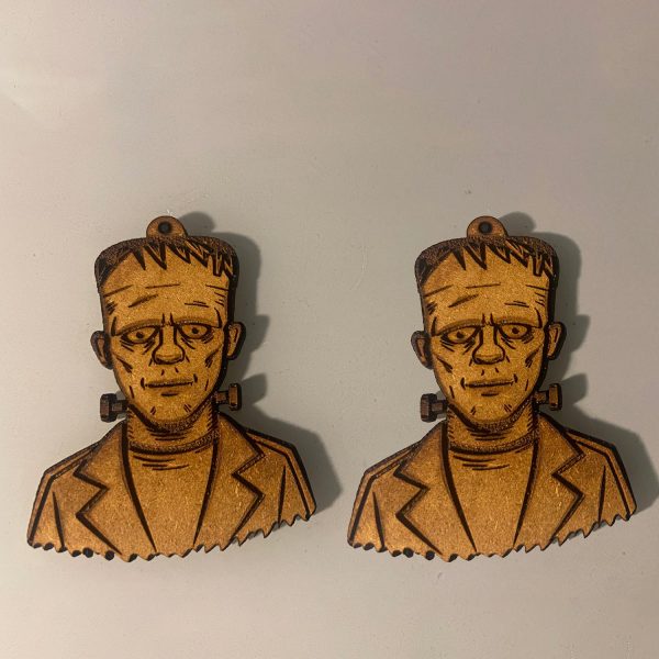 Frankenstein Dangle Earrings on Sale - Image 2