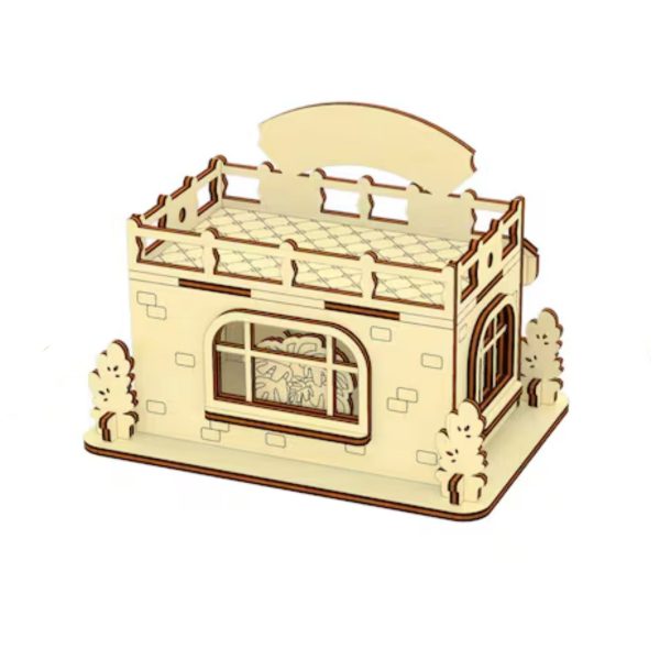 Miniature Flower Store with Hanging Holes and Tiny Plants Online Hot Sale - Image 2