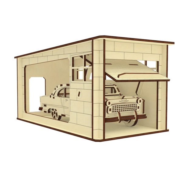 Garage with Doors that Open Vertically Inside Online Sale