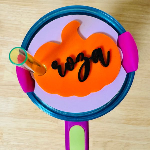 Fall Pumpkin Topper compatible with 40oz Stanley Tumbler Discount - Image 2