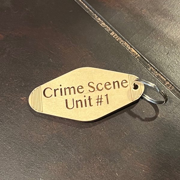 Crime Scene Unit 1 Keychain Supply