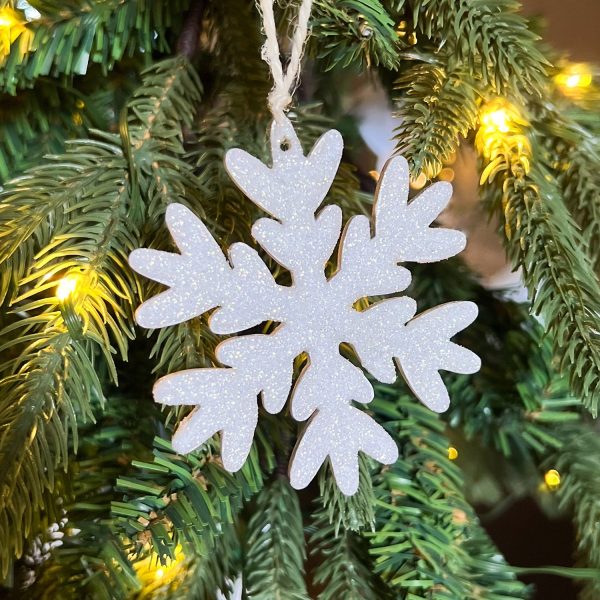 Twinkling Snowflake Keepsake Tag Hot on Sale