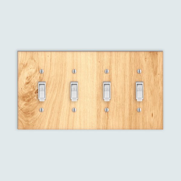 Customizable Quad Light Switch Cover - Rectangle For Cheap