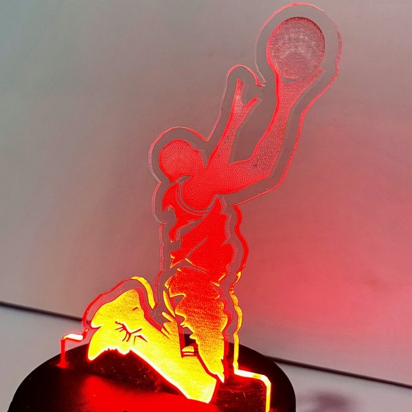 Dreams Come True  Basketball Player  LED Nightlight Insert Online now
