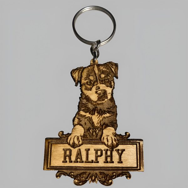 Customizable Puppy Dog Keychain Supply