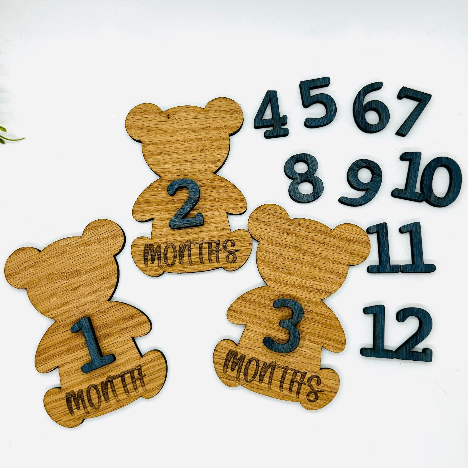 Bear-y Sweet Baby Milestone Markers Hot on Sale