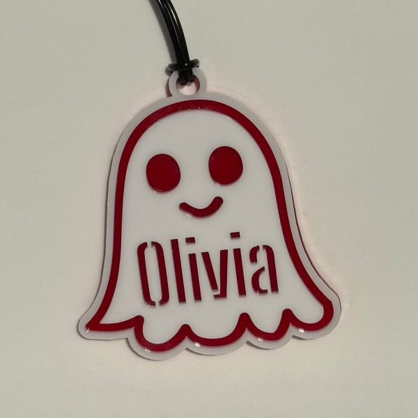 Personalizable Ghost Halloween Tag Sale