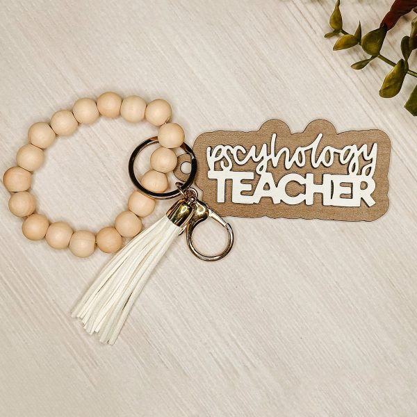 Psychology Teacher Layered Keychain For Sale