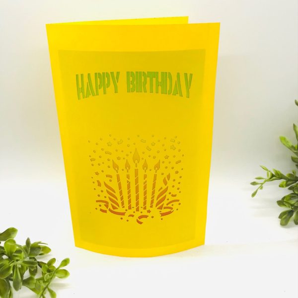 Festive Birthday Card For Sale