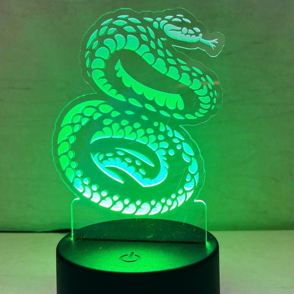 Serpent LED Nightlight Insert - Viper Snake Supply