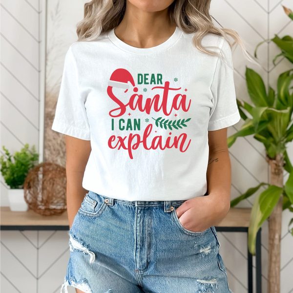 Dear Santa I Can Explain  Graphic For Sale