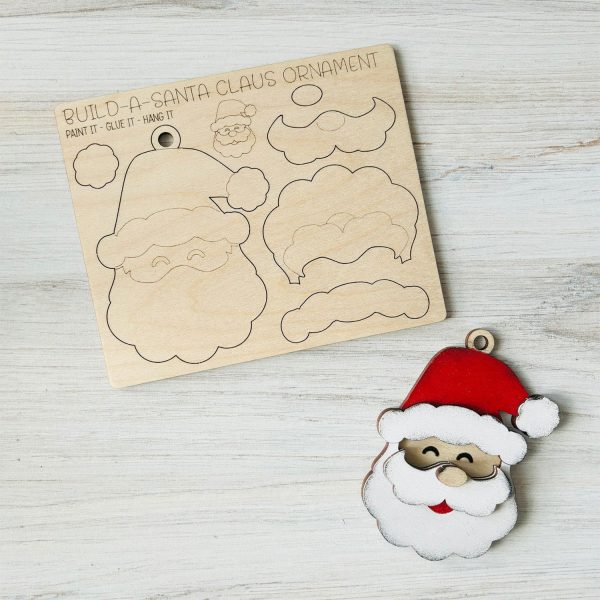 Build a Santa Claus Ornament Pop-Out Card For Discount