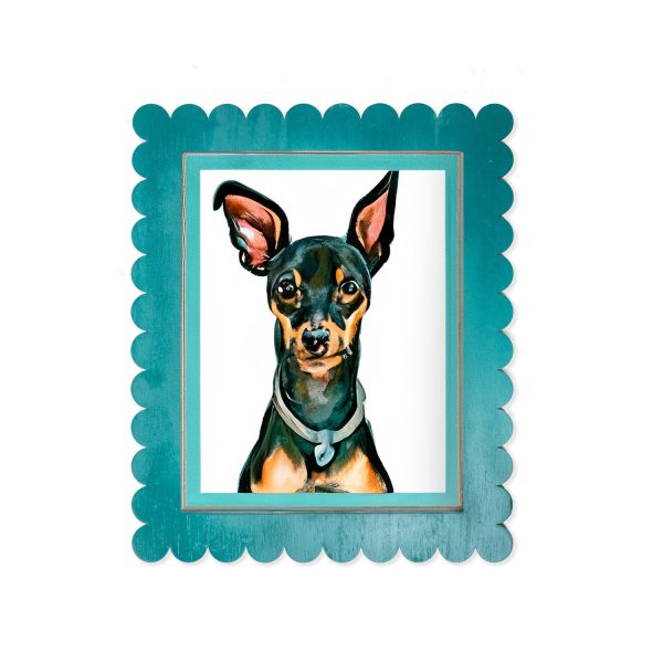 Decorative Ruffled Edge Photo Art Frame (8 x10 ) Sale