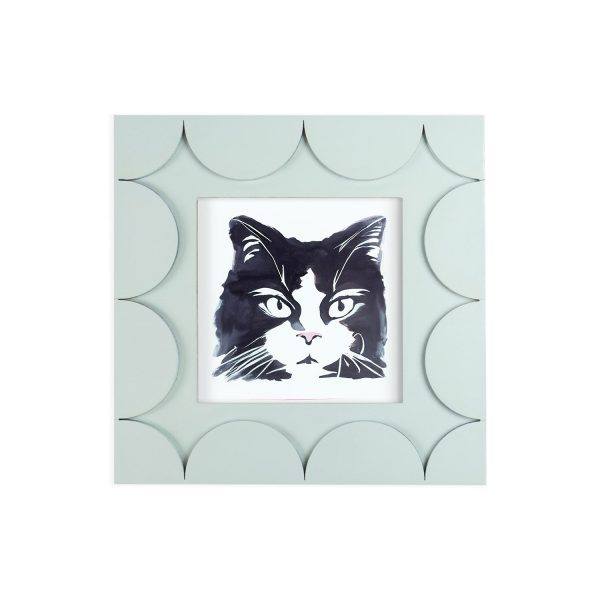 Decorative Scalloped Edge Photo Art Frame (5 x5 ) Cheap