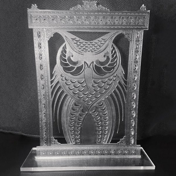 Whimsical Owl Earrings and Jewelry Holder   Display Stand For Discount