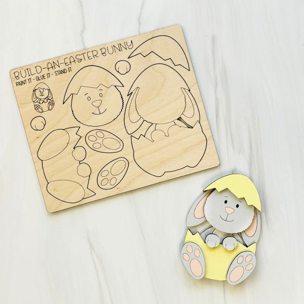 Build an Easter Bunny Pop-Out Card Online now