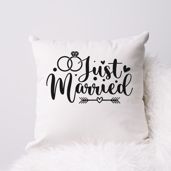 Just Married  Graphic For Sale