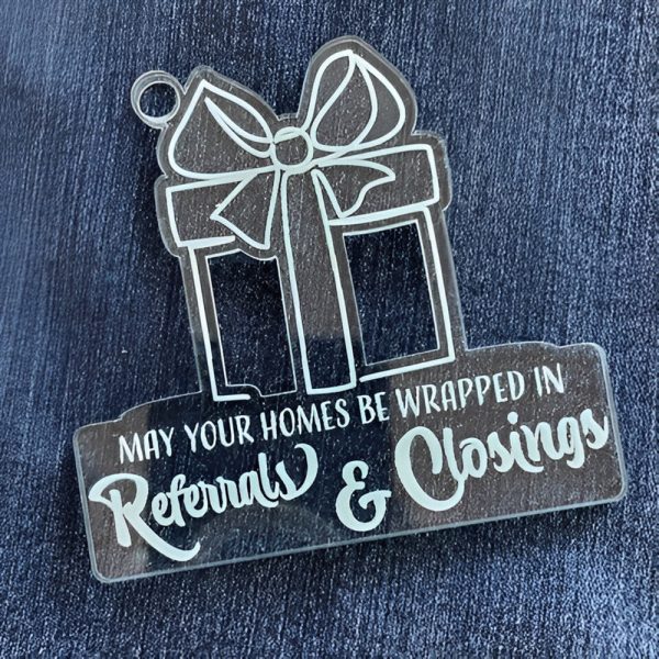 Holiday Realtor Tags - #1 May Your Homes Be Wrapped In Referrals & Closings Online now