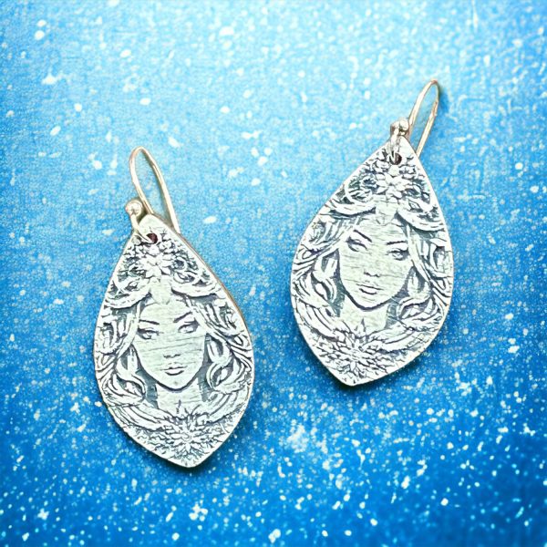 Ice Queen Teardrop Earrings on Sale