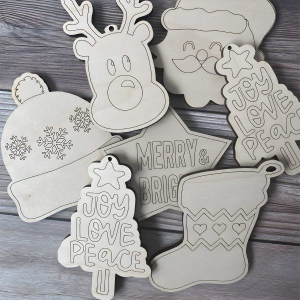 Yuletide Creations DIY Ornament Kit (Set of 7) For Cheap