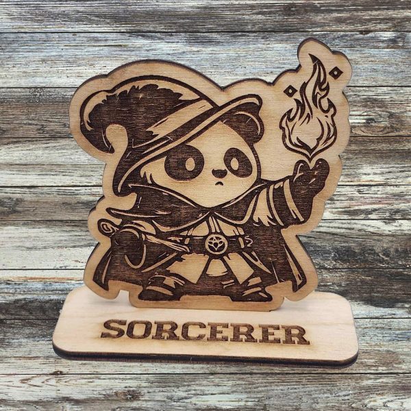 Sorcerer Panda Game Piece with Stand Discount