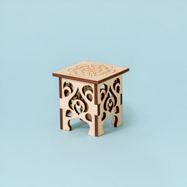 Dollhouse Moroccan Inspired Side Table 1:12 Scale Online now