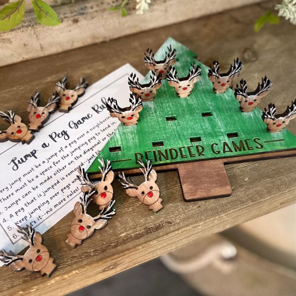 Jump a Peg Reindeer Game Cheap
