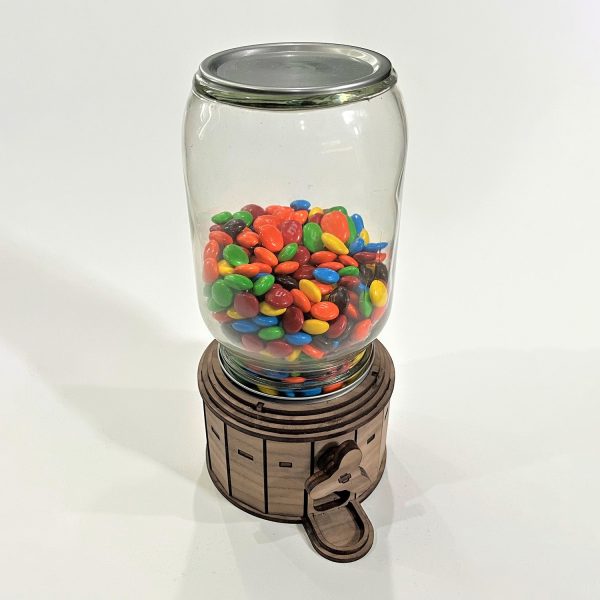 Wide Mouth  Mason Jar Candy Machine Hot on Sale