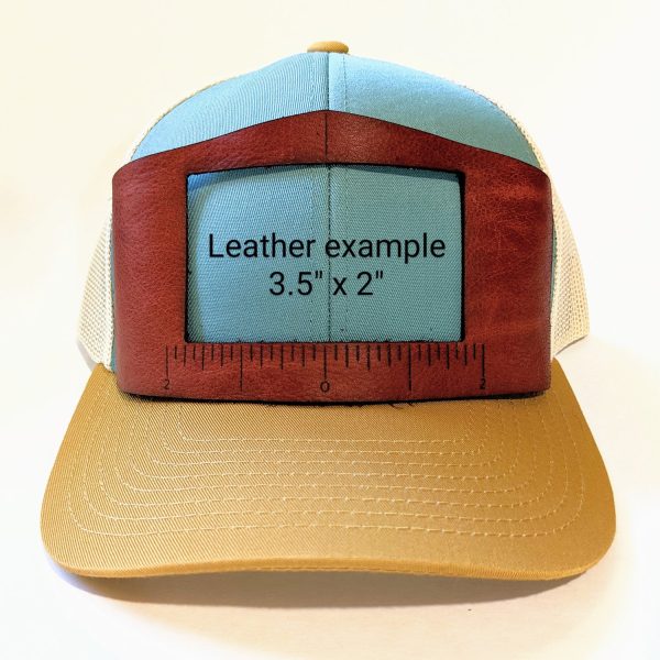 Hat Patch Template - 3.5  x 2  Online Hot Sale