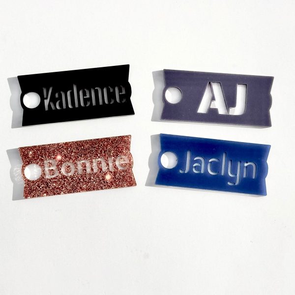 Name Stencil Toppers compatible with 20 30 oz Stanley Cup (Set of 5) Hot on Sale