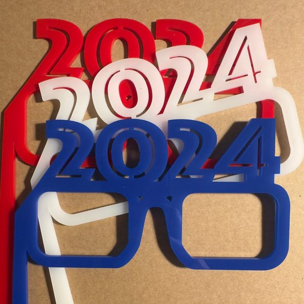 2024 Happy New Year Glasses (Set of 2) Online Sale